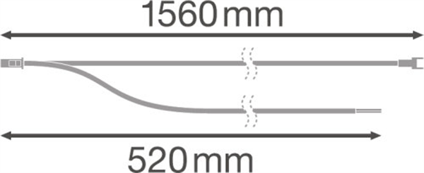 Ledvance Linear Indiviled Through-Wiring Kit 1500 Through Wiring Kit LED Officebeleuchtung 4058075133365