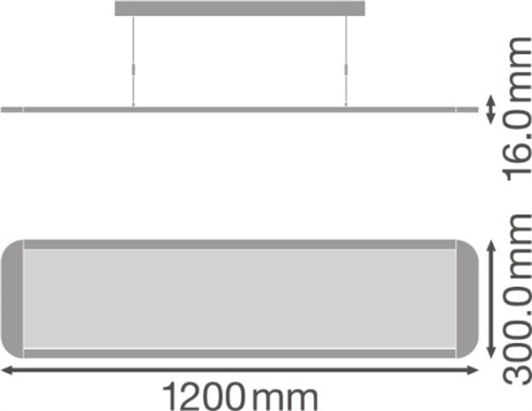 Ledvance Panel Direct/Indirect 1200 Ugr19 36W 4000K Deckenleuchte