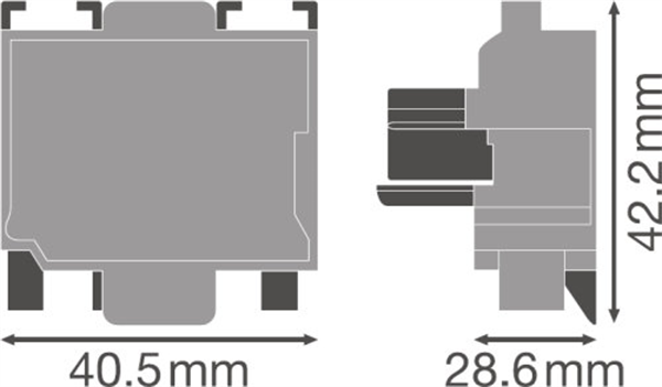 Ledvance TruSys Electrical Connector DALI Electrical Connector DALI LED Schienenstrahler 4058075155589