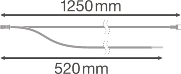 Ledvance Linear Indiviled Through-Wiring Kit 1200 Through Wiring Kit LED Officebeleuchtung 4058075158030