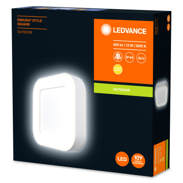 Ledvance Endura STYLE Eckig SQ 13W Eckige LED Außenleuchte