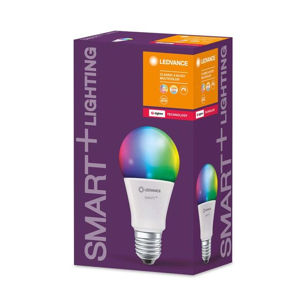 LEDVANCE SMART+ LED Lampe 9W E27 RGB Multicolour mit tunable white 2700-6500K