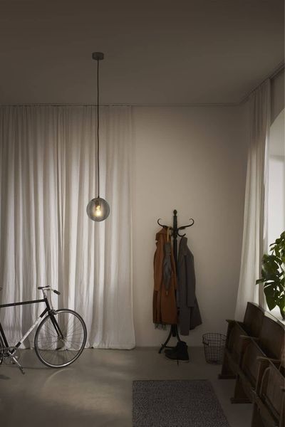 LEDVANCE Vintage 1906 Bubble Pendelleuchte Rauchgrau Glass E27 4058075217409