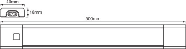 Ledvance Linear LED Slim 500 Lichtleiste Unterbauleuchte Dimmbar