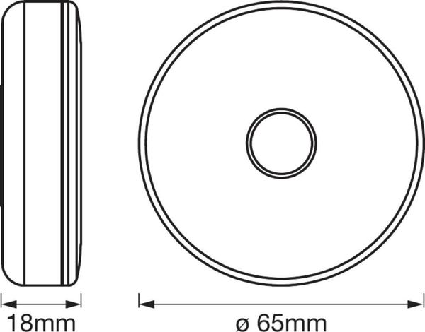 LEDVANCE DOT-it Touch Slim White 4058075399686