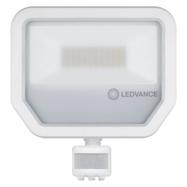 LEDVANCE LED Fluter Floodlight Sensor 50W 3000K symmetrisch 100 S weiss