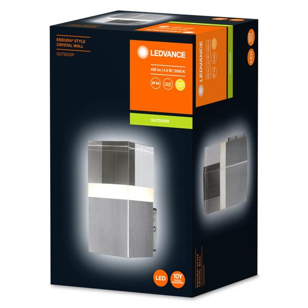 LEDVANCE LED Außenleuchte ENDURA Style Crystal Wall 4.5W 4058075474178