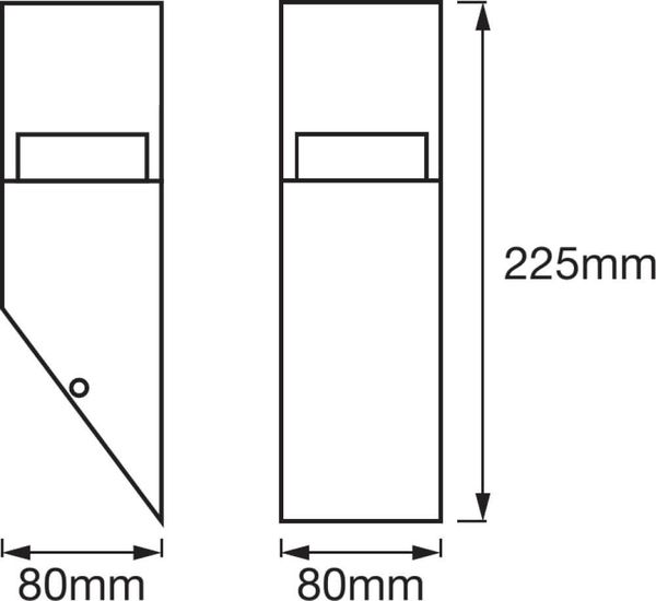 LEDVANCE LED Außenleuchte ENDURA Style Crystal Torch 4.5W 4058075474215