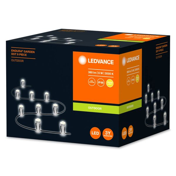 LEDVANCE LED Außenleuchte ENDURA GARDEN DOT 9 Dot 6W 4058075478411