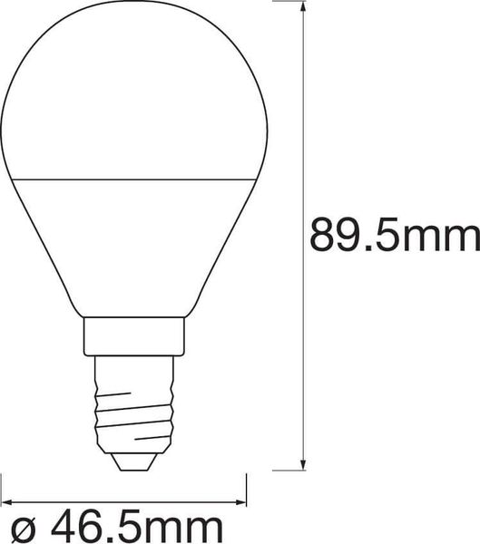 LEDVANCE LED Lampe SMART+ Mini Tunable White 40 5W 2700-6500K E14 Appsteuerung