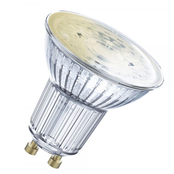 3er-Pack LEDVANCE LED Reflektor SMART+ SPOT GU10 dimmbar 40 45° 5W warmweiss GU10 Appsteuerung 4058075486010