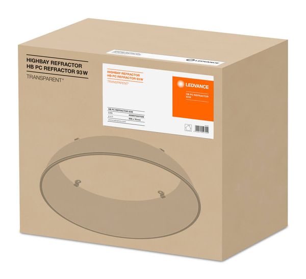 LEDVANCE Hallenspiegelleuchte HIGH BAY REFRACTOR Gen3 93 W 4058075507029