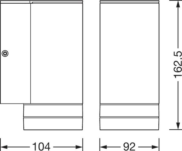 LEDVANCE Außenleuchte ENDURA BEAM GAP wall down GU10 4058075554511