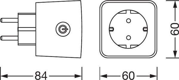 LEDVANCE SMART+ NIGHTLIGHT Plug EU 4058075570955