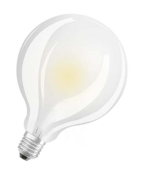 OSRAM LED Globe Lampe Superstar Plus matt E27 Filament 11W 1521lm warmweiss 2700K dimmbar 90Ra wie 100W