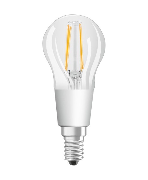 LEDVANCE SMART+ LED Lampe Edison E14 Filament 4W 470Lm warmweiss 2700K dimmbar wie 40W