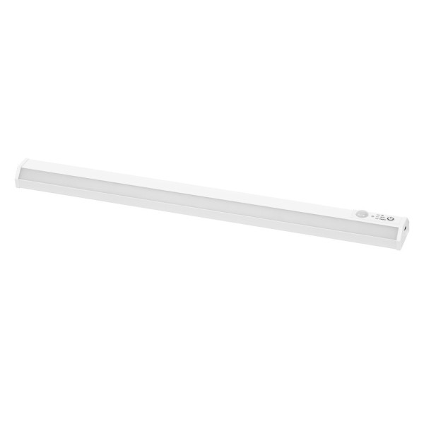 LEDVANCE Linear Mobile LED Unterschrankleuchte USB + Akku 40cm 1W neutralweiss Bewegungsmelder Dämmerungssensor Backlight 4058075610507