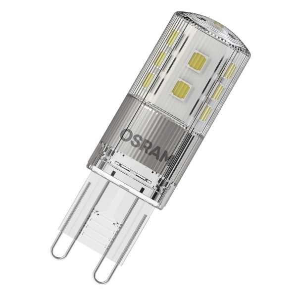OSRAM LED Lampe Pin-Stecker Parathom G9 GU9 3W 320lm warmweiss 2700K dimmbar wie 30W