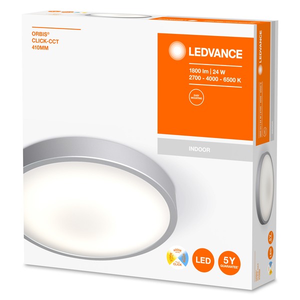 LEDVANCE LED Leuchte 41cm CCT dimmbar 24W Tunable White 120°