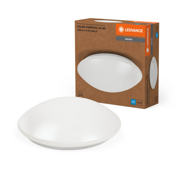 LEDVANCE Ceiling Essential ⌀25cm 13W 960lm Tageslichtweiss 6500K 4058075762510