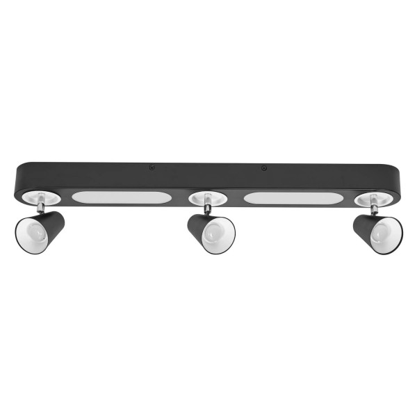 LEDVANCE LED Deckenleuchte DECOR SPOT NEPTUNE BLACK 3 Spot Warmweiss 4058075833753
