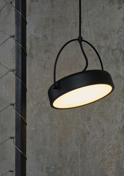 OSRAM LED Pendelleuchte Decor Puck 1XPendant 12W 930 Black 4058075846524