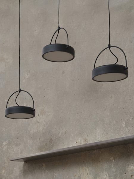 OSRAM LED Pendelleuchte Decor Puck 3XPendant LN 36W 930 Black 4058075846562