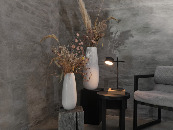 OSRAM LED Tischleuchte Decor Kyoto Table 12W 930 TOUCH DIM Black Dimmbar 4058075846647