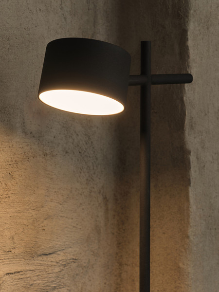 OSRAM LED Stehleuchte Decor Kyoto Floor 12W 930 TOUCH DIM Black Dimmbar 4058075846661