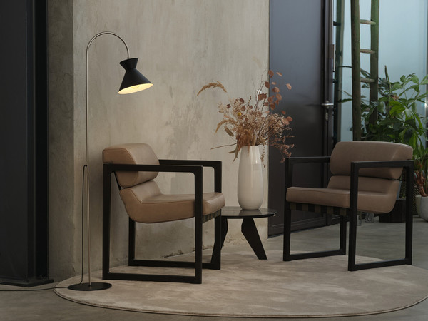 OSRAM Stehleuchte Decor Waist Floor E27 Black 4058075846746