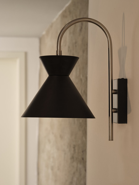 OSRAM Wandleuchte Decor Waist Wall E27 Black 4058075846784