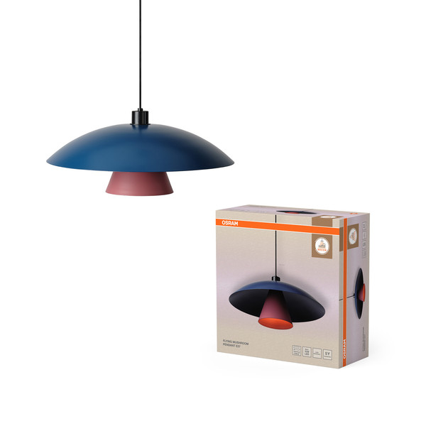 OSRAM Pendelleuchte Decor Flying Mushroom Pendant Pendant E27 Blue 4058075846920