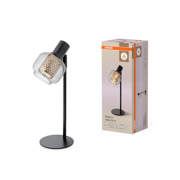 OSRAM Tischleuchte Decor Firefly Table E14 Black 4058075847101