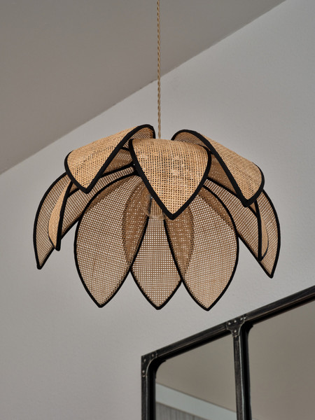 OSRAM Pendelleuchte Decor Rattan Lotus Pendant 480 E27 Brown 4058075847248