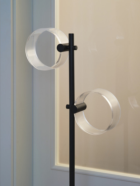 OSRAM LED Stehleuchte Decor Circle Floor 17W CLICKCCT Black Warm weiß,Kalt weiß,Kaltes Tageslicht 4058075847361