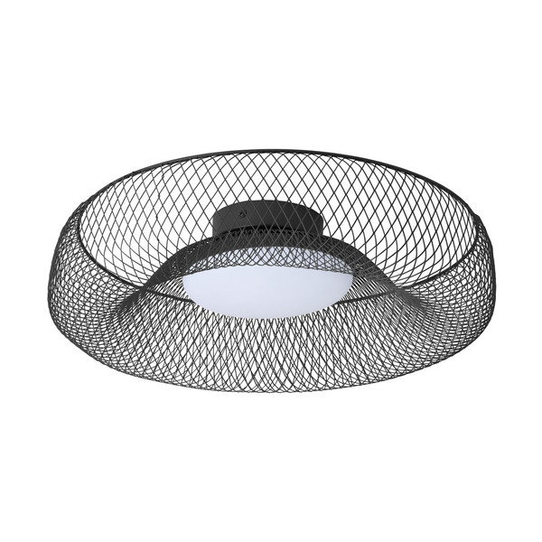 OSRAM LED Deckenleuchte Decor Mesh Ceiling 18.5W 830 Black Warm weiß 4058075847385