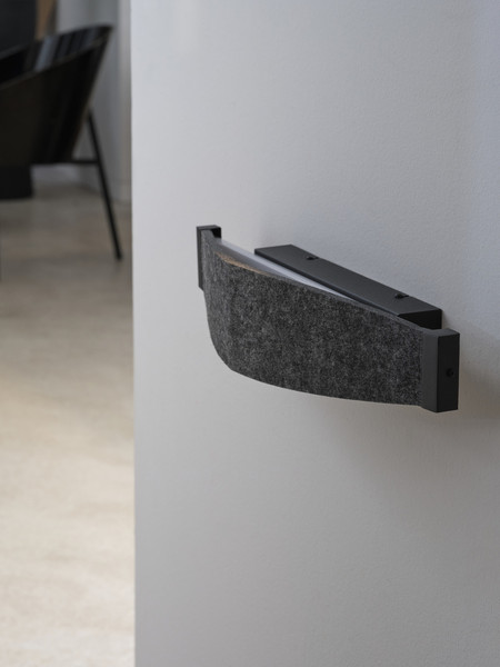 OSRAM LED Wandleuchte Decor Flat Felt Wall 13W 830 Dark Grey Warm weiß 4058075847460