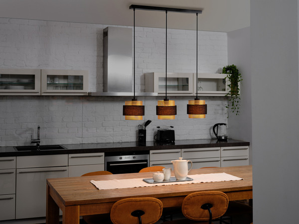 OSRAM Pendelleuchte Decor Hornet Pendant Linear 3XE27 Black 4058075847880