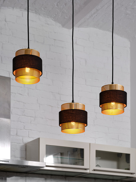 OSRAM Pendelleuchte Decor Hornet Pendant Linear 3XE27 Black 4058075847880