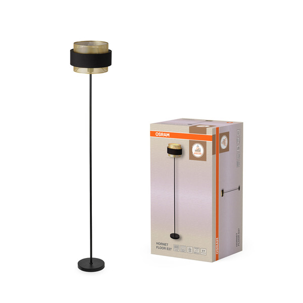 OSRAM Stehleuchte Decor Hornet Floor 1XE27 Black 4058075847927