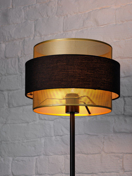 OSRAM Stehleuchte Decor Hornet Floor 1XE27 Black 4058075847927