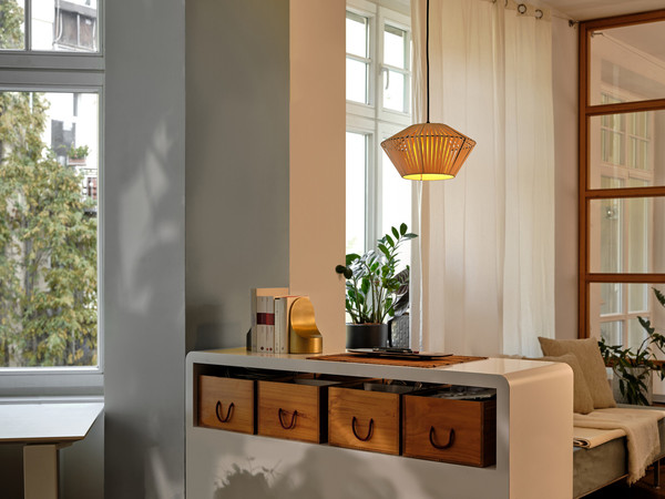 OSRAM Pendelleuchte Decor Stripes Pendant 305 1XE27 Beige 4058075847941