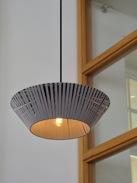 OSRAM Pendelleuchte Decor Stripes Pendant 405 1XE27 Dark Grey 4058075848061