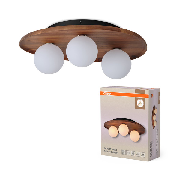 OSRAM Deckenleuchte Decor Acacia Nest Ceiling 1xG9 Brown 4058075848184