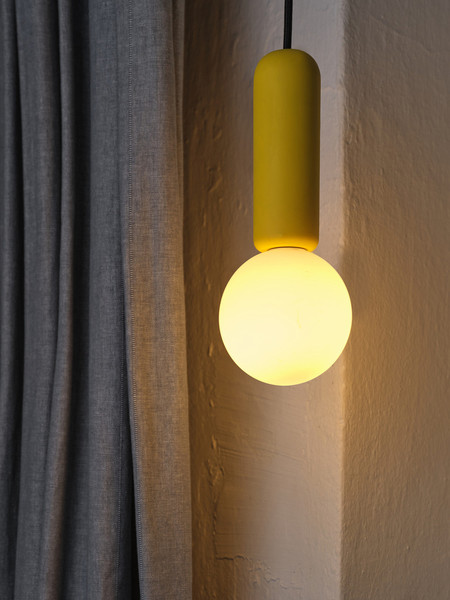 OSRAM Pendelleuchte Decor Concrete Mic Pendant 1XG9 Yellow 4058075848306