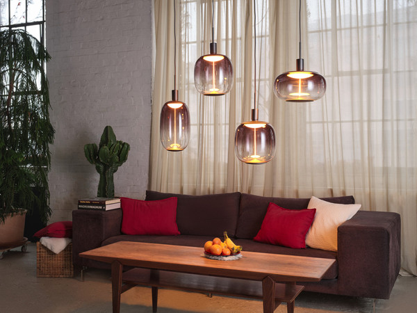 OSRAM Pendelleuchte Decor Needle Pendant Linear 4xE27 Dark Grey 4058075848528