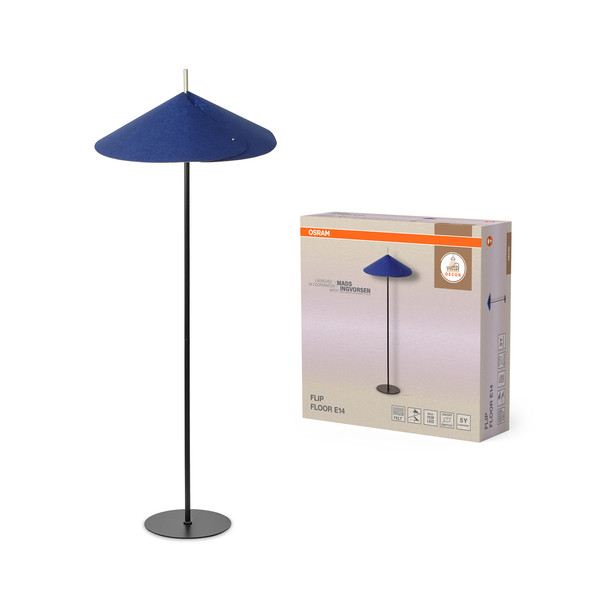 OSRAM Stehleuchte Decor Flip Floor E14 Blue 4058075848627