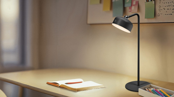 OSRAM LED Tischleuchte DECOR HELPER GADGET 830 USB Black Dimmbar Warm weiß 4058075849242