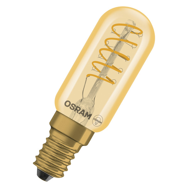 OSRAM LED Leuchtmittel Vintage 1906 LED Special Shapes 2.8W 822 Gold E14 Dimmbar Extrawarmweiss 4058075849662