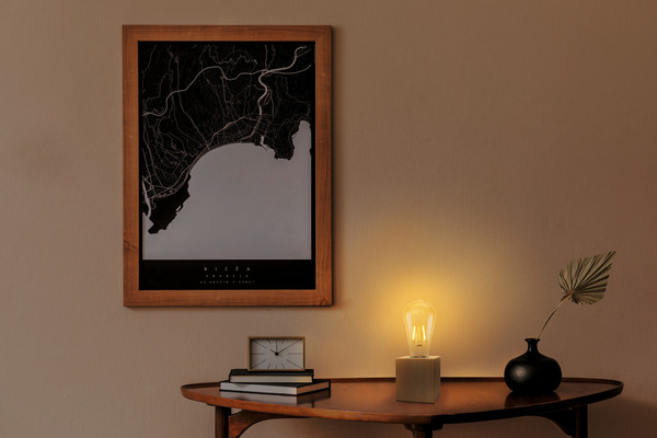 OSRAM LED Tischleuchte Vintage 1906 Table Luminaire 2.5.W 824 E27 Brown 4058075850231